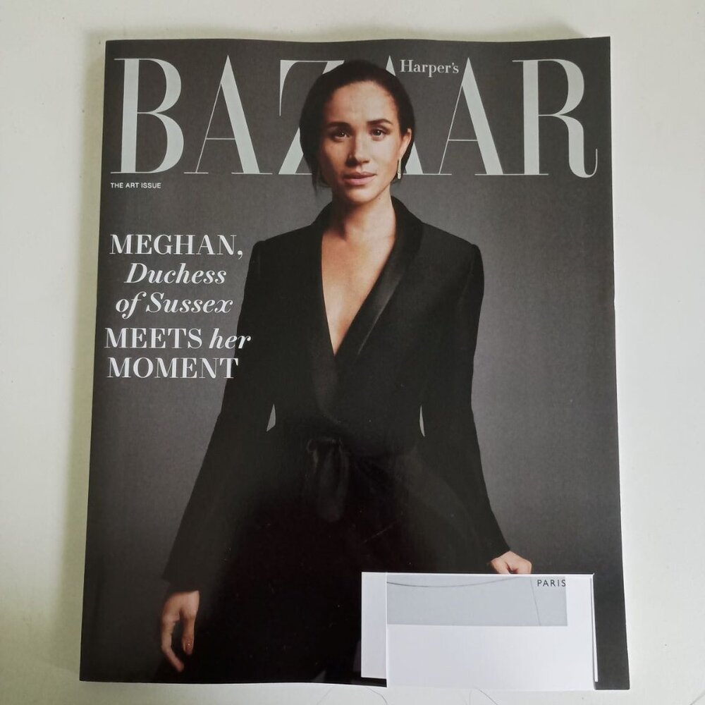 Harper's Bazaar magazine December 2025/January 2026 featuring Meghan Markle